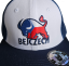 Snap Trucker Blanco/Marino - Logotipo BEJCZECH