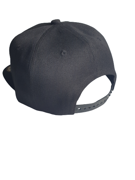 SnapBlack cap BejkRoll - Rounded logo - rear buckle