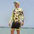 Lycra - BEJK SKIN - gelb - Logo WELLE - Unisex