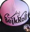 Snap Trucker Negro/Rosa - Logo de onda