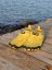Water shoes BejkRoll - quick drying - yellow - front