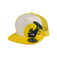 Snap Trucker Amarillo/Blanco - Logo redondo