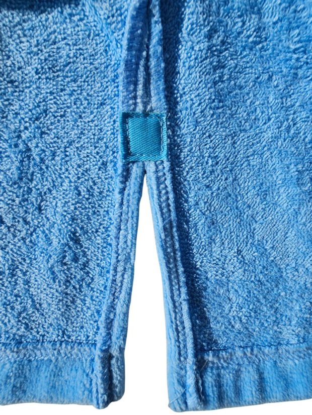 Surf Poncho BejkRoll WAVE MASTER - sky blue - lining the slit