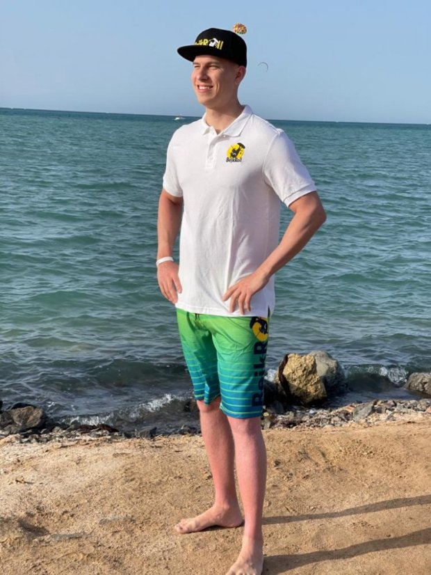 Tričko BejkRoll - Polo bílé - předek