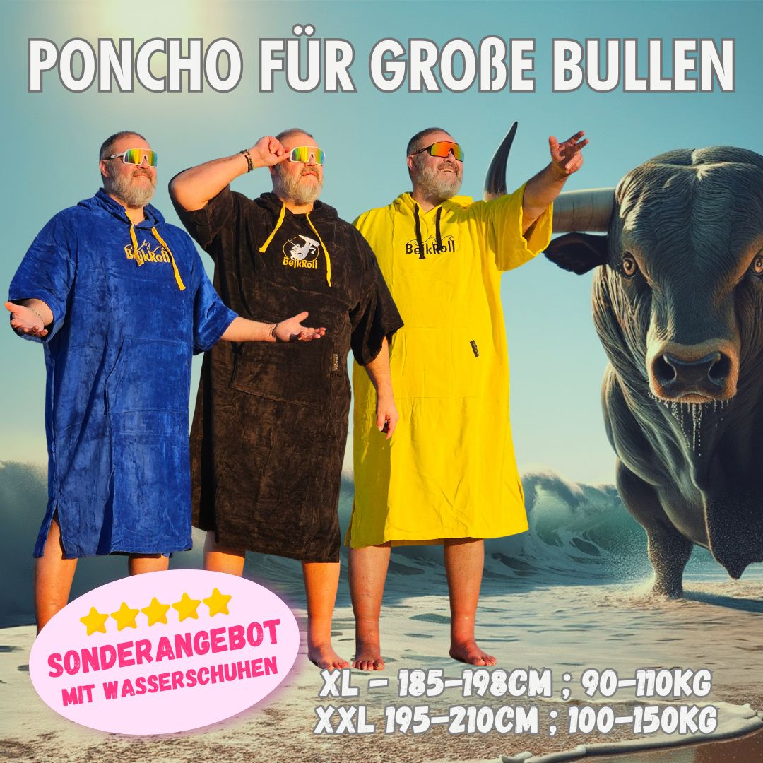 Poncho für Grosse Bullen!