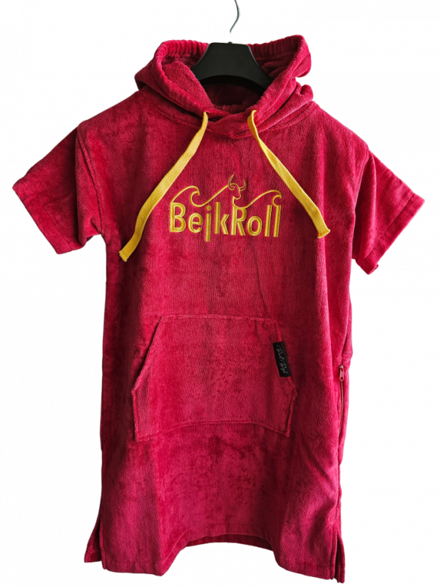 Surf Poncho BejkRoll WAVE MASTER - watermelon red - front