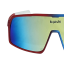 Brýle BejkRoll Champion REVO + EVA Box - barvy české vlajky - zlato-modré zrcadlo - předek 1/2
