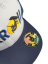 Snap Trucker Blanco/Azul marino - Logotipo recto