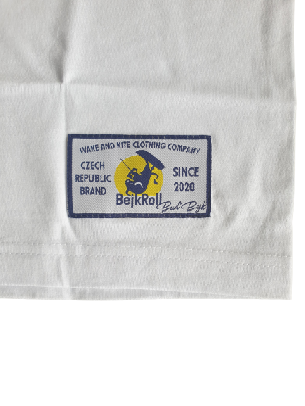 Tričko Buď Bejk - BejkRoll Unisex - tkaná nášivka