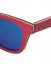 Sunglasses BejkRoll STAR ROSE - blue mirror - skateboard maple wood detail