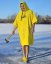 Surf Poncho BejkRoll WAVE MASTER - yellow - boy on ice with axe - front