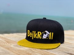 SnapYellow cap BejkRoll - Flat logo