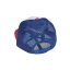 Snap Trucker Bílá-Modrá-Červená - BEJCZECH logo - zadek zapínání