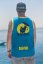 Jersey de cometa BejkRoll turquesa/amarillo (con agujero para gancho trapecio) - con texto propio
