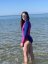 Ladies wetsuit BejkRoll Pink Lagoon side - size S