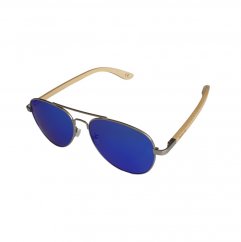Sunglasses BejkRoll PILOT - blue mirror