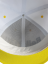 SNAP BLANCO/AMARILLO - Logotipo recto (Yupoong SnapBack)