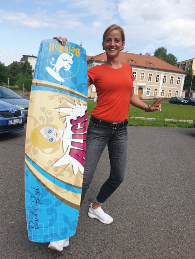 BejkRoll LADIE'S Wakeboard - including your name - Alice
