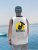 Sports functional Tank Top BejkRoll white black - back