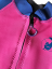 Dámský neopren BejkRoll Pink Lagoon - detail - límeček velmi dobře obejme a ochrání krk