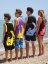 Sports functional kiteboarding Tank Top BejkRoll all colors - kiters on the seaside - back