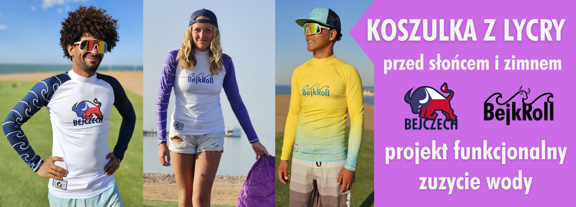 Koszulki z lycry BejkRoll