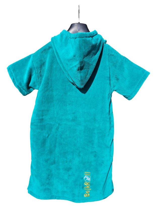 Surf Poncho BejkRoll WAVE MASTER - turquoise - back