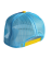 Snap Trucker Amarillo/Azul claro - Logo triangular
