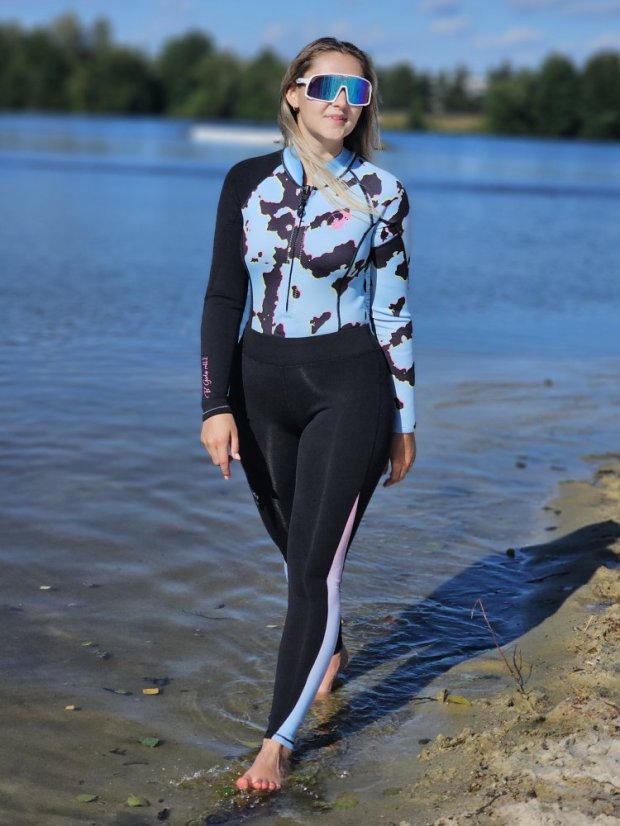 Dámské neoprenové kalhoty BejkRoll Water Star - předek - vel S