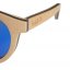 Sluneční brýle BejkRoll BELLA - Modré zrcadlo - logo detail