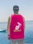 Jersey de cometa BejkRoll rosa/amarillo (con agujero para gancho trapecio)