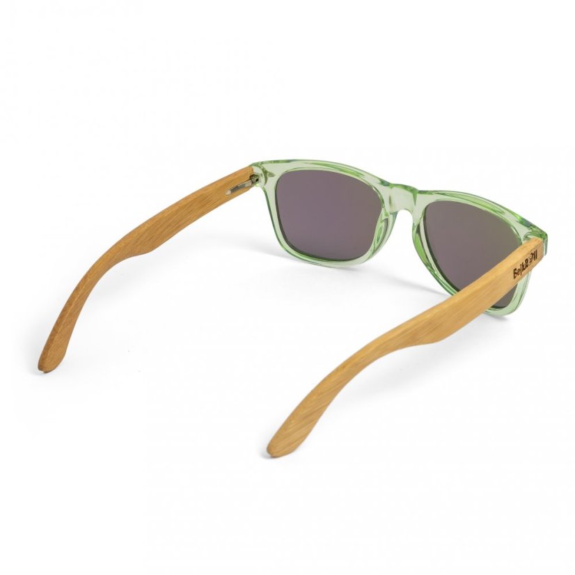 Sunglasses BejkRoll YOUNG GUNS - green - back