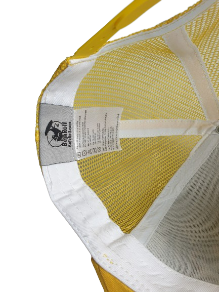 Snap Trucker Amarillo/Blanco - Logo recto
