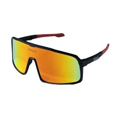 CHAMPION REVO + EVA BOX - schwarz/rot - orange/grüner Spiegel