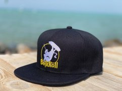SnapBlack kšiltovka BejkRoll - Kulaté logo