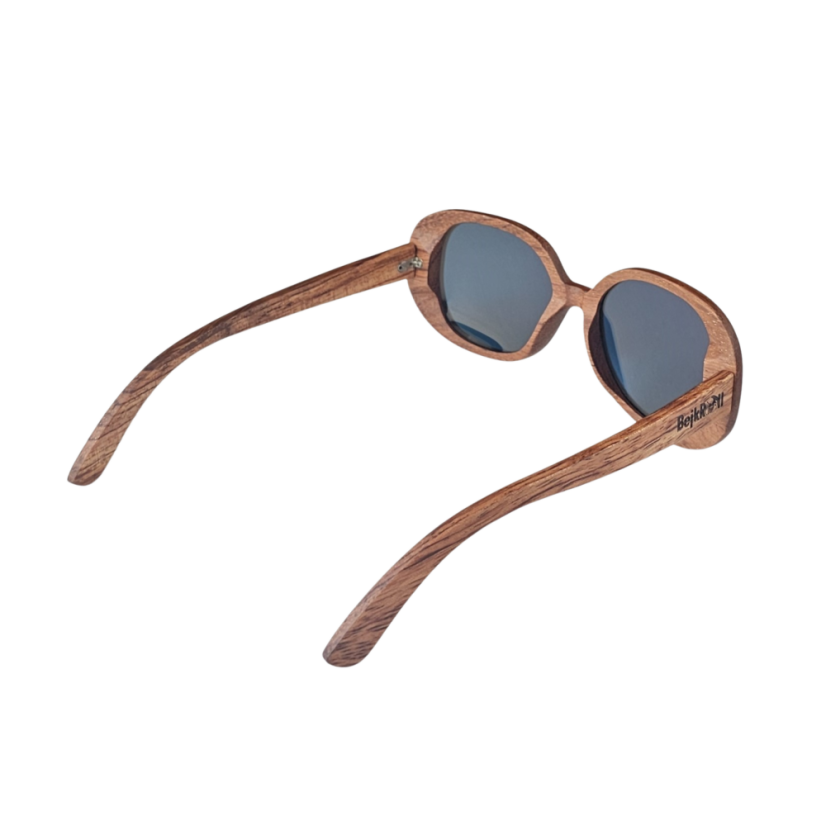 Sunglasses BejkRoll JACQUELYN - orange mirror - dark legs - back
