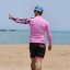 Lycra - BEJK SKIN - rosa - logo LANA - unisex
