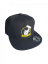SNAP BLACK - Logotipo redondo (Yupoong SnapBack)