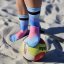 Calcetines de neopreno 3 mm SCR - calcetines de agua de diseño - rosa/azul