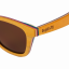 Sunglasses BejkRoll AGENT ORANGE - black mirror - skateboard maple wood detail