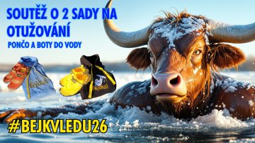 Bejk v ledu - Soutěž o otužovací set, která je o odvaze, ne o výkonech