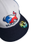 Snap Trucker Blanco/Marino - Logotipo BEJCZECH