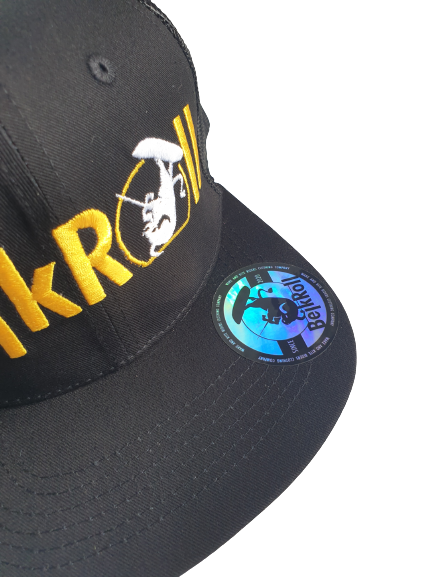 Snap Trucker Negro - Logotipo recto