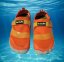 Buty do wody - barefoot - szybkoschnące - pomarańczowe