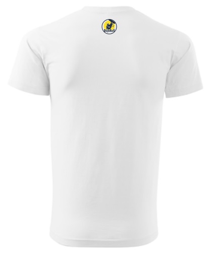 Koszulka BejkRoll - Buď Bejk - biała - Velikost: S