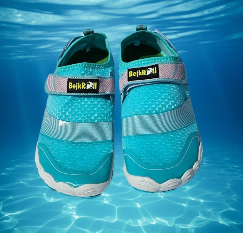 Water shoes BejkRoll - quick drying - turquise - front