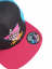 Snap Trucker Black-Pink  cap BejkRoll - Triangl logo - front Sticker
