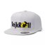 SNAP BLANCO - Logotipo recto (Yupoong SnapBack)