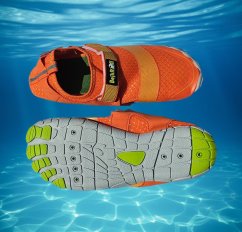 Water shoes BejkRoll - quick drying - orange - back Water shoes BejkRoll - quick drying - orange - back