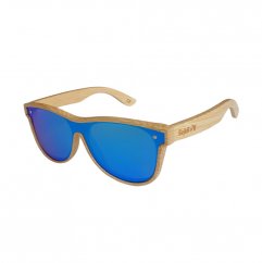 Sunglasses BejkRoll TALENT - Blue mirror - front